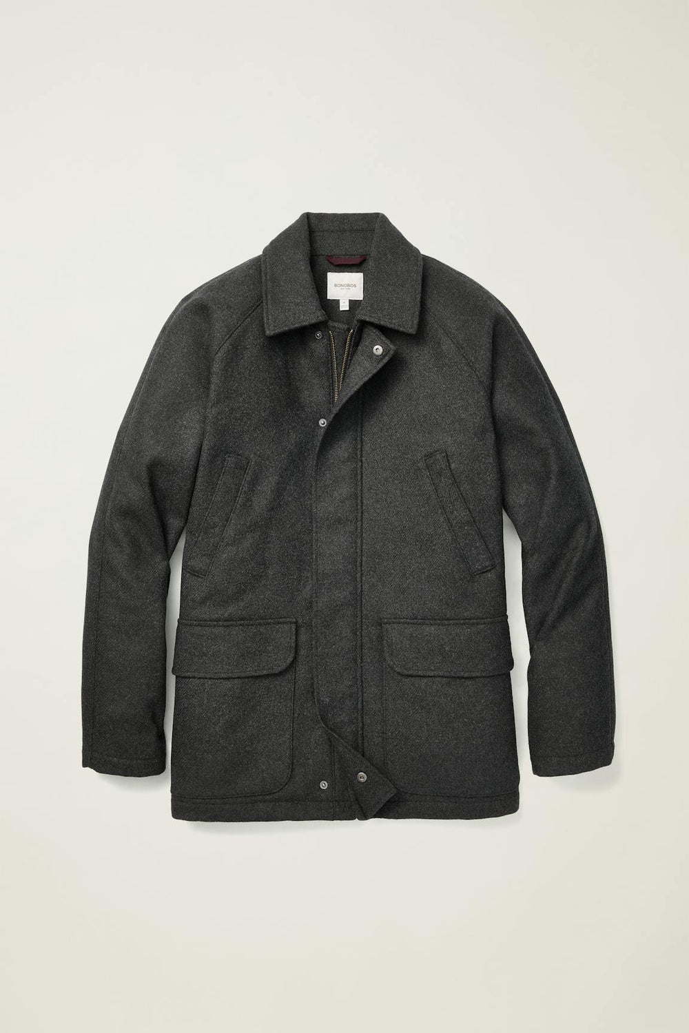 The Italian Wool Field Jacket / Bonobos - grey twill