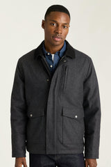 The Italian Wool Lodge Jacket / Bonobos - charcoal