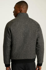 The Italian Wool Harrington Jacket / Bonobos - gray