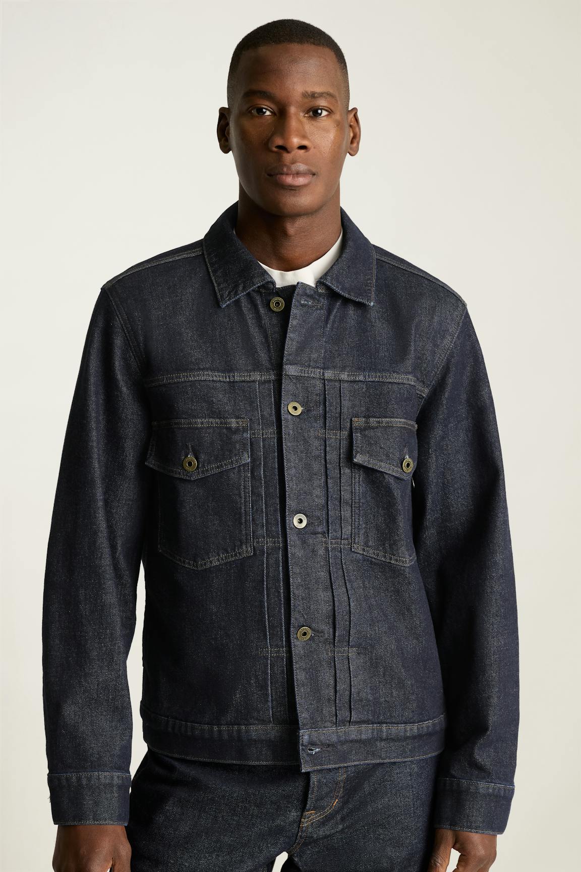 Gramercy Denim Jacket / Bonobos - dark wash indigo