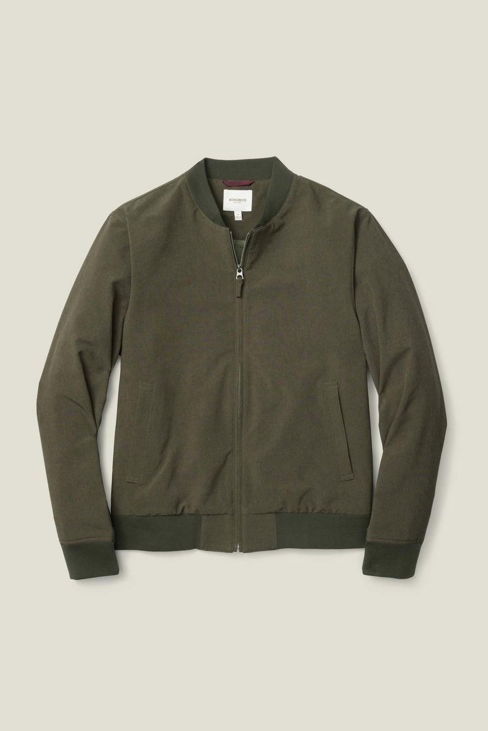 The Boulevard Bomber / Bonobos - olive texture