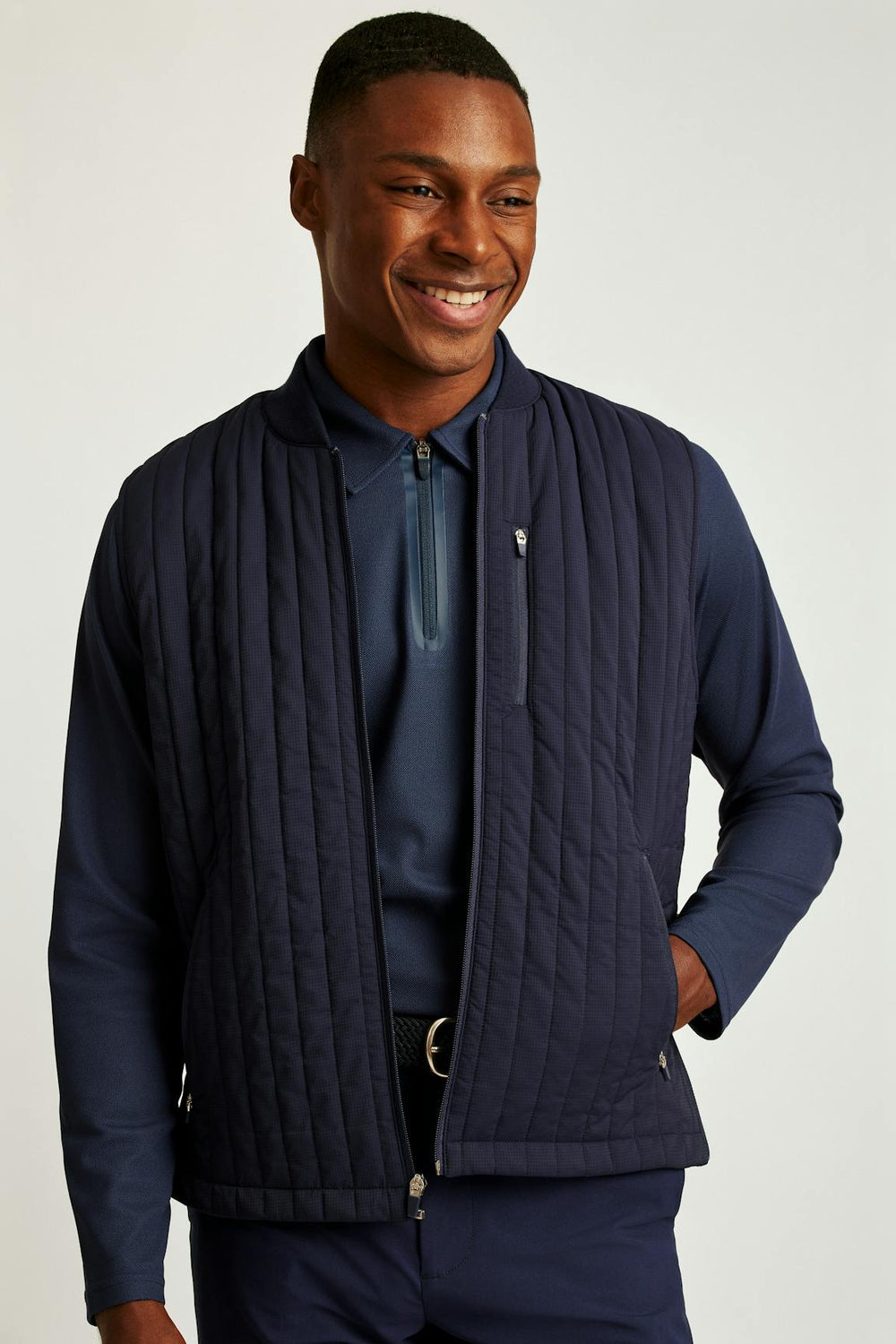 The Elements Vest / Bonobos - navy