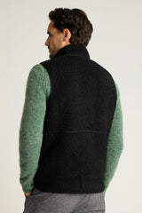 Mogul Fleece Vest / Bonobos - black