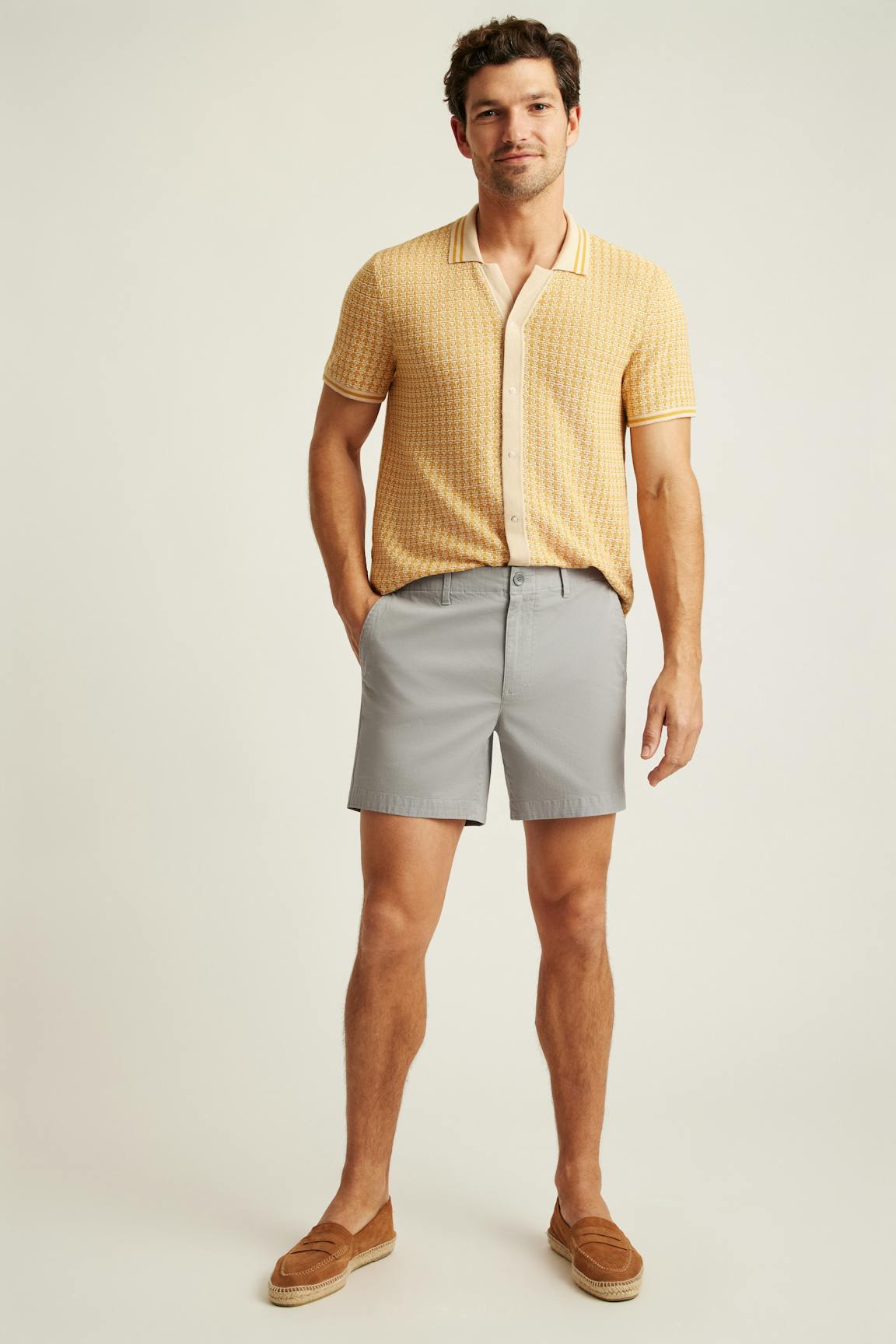 Lightweight Chino Short / Bonobos - monument grey