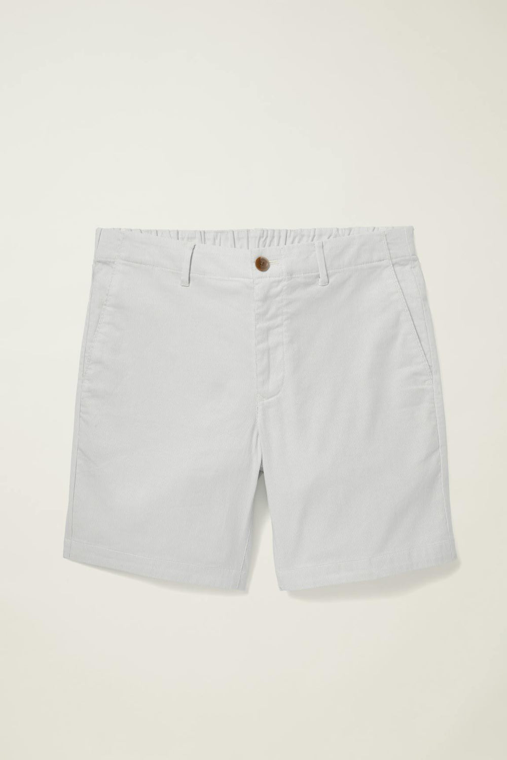 Lightweight Chino Short / Bonobos - oyster grey stripe