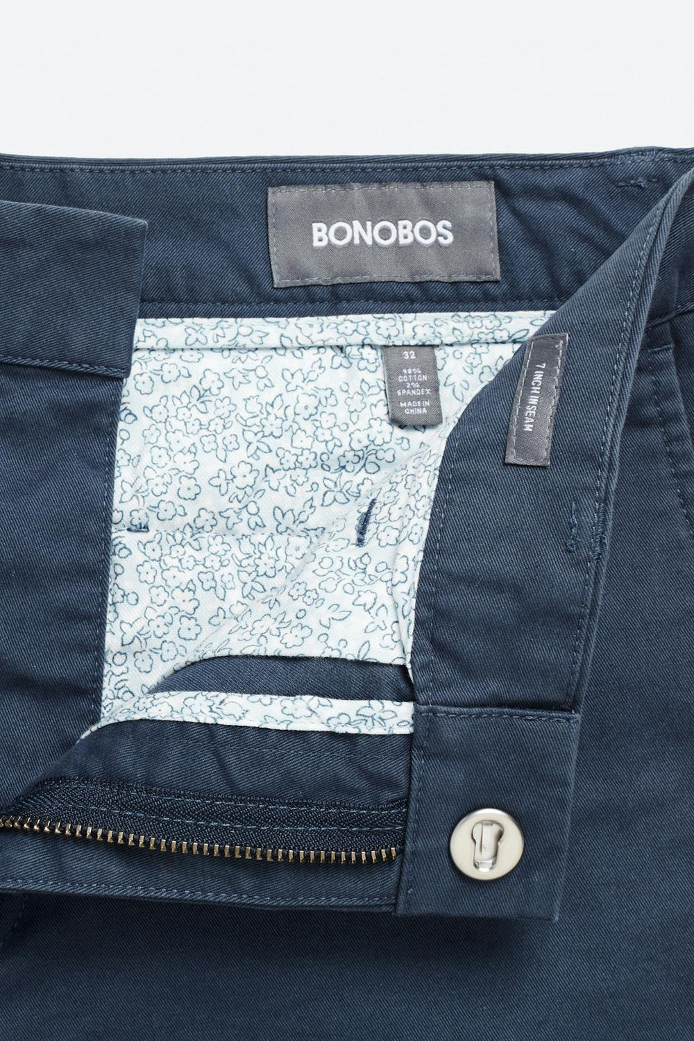 Stretch Washed Chino Shorts / Bonobos - faded navy