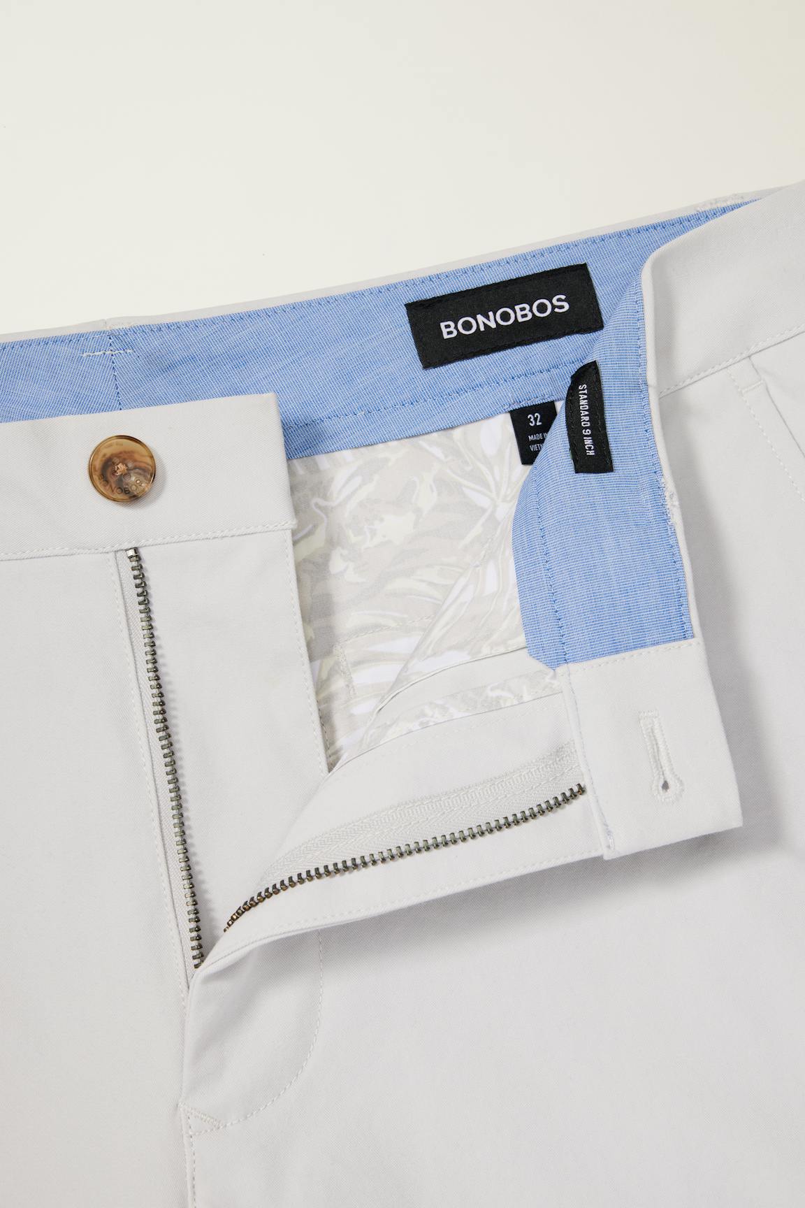 The Chino Short 2.0 / Bonobos - glacier grey