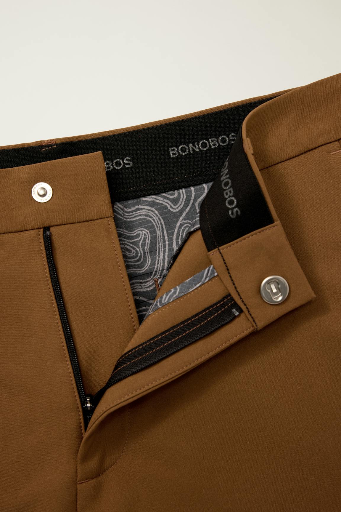 Performance Link Shorts / Bonobos - dachshund brown