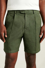 Coastal Linen Short / Bonobos - green juice