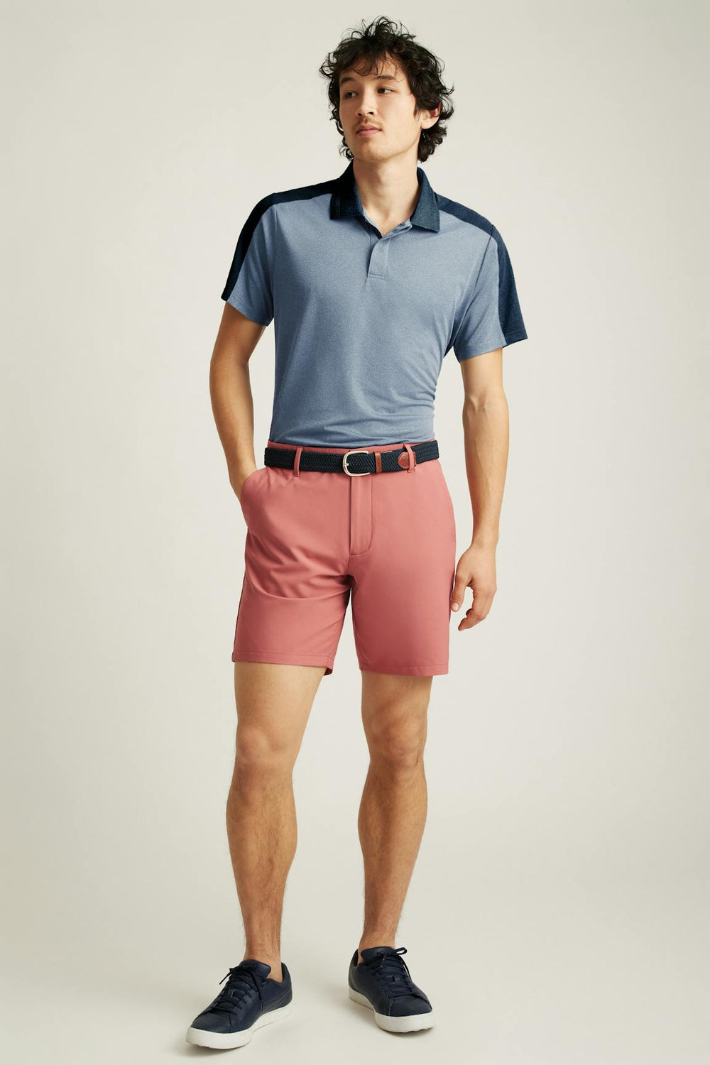 Performance Link Shorts / Bonobos - withered rose