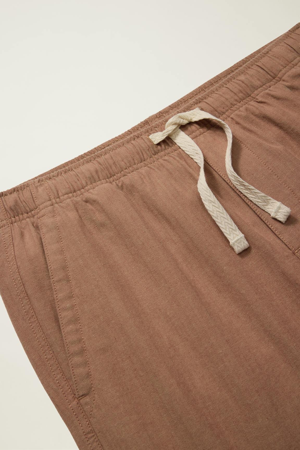 Nomad Short / Bonobos - russet herringbone linen