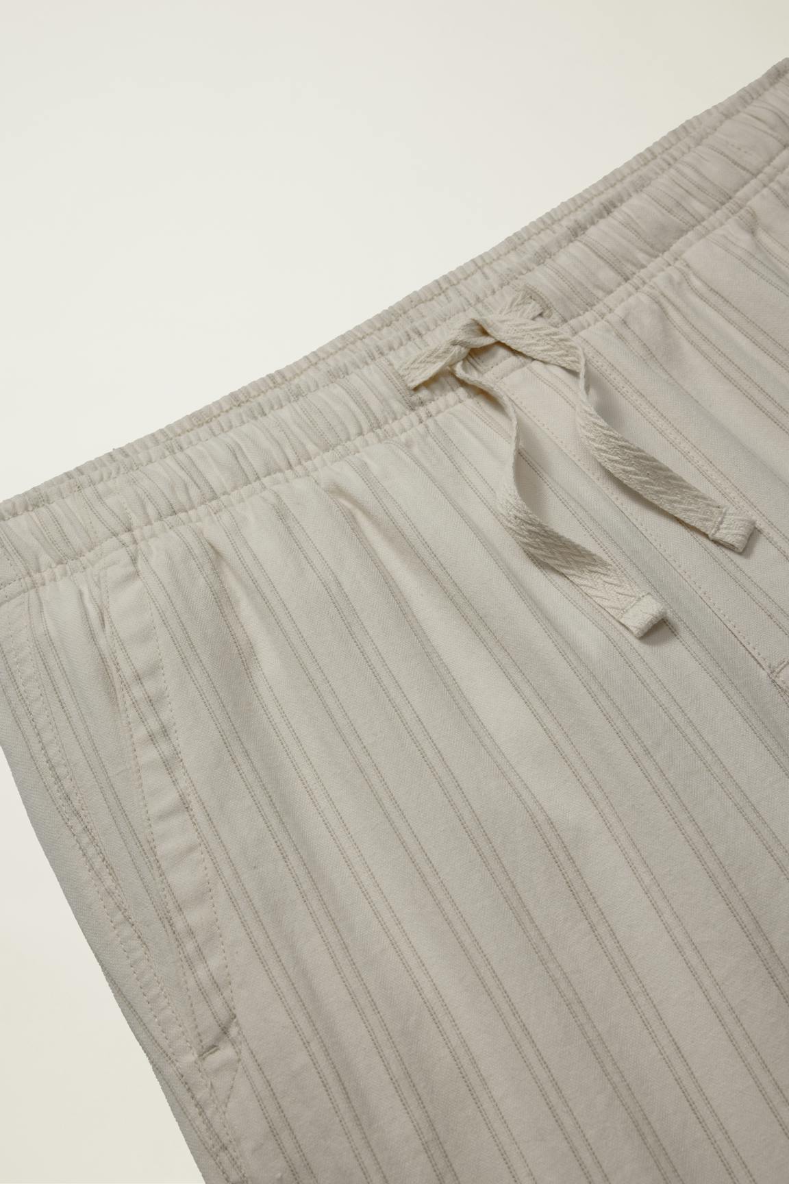 Nomad Short / Bonobos - ivory linen stripe