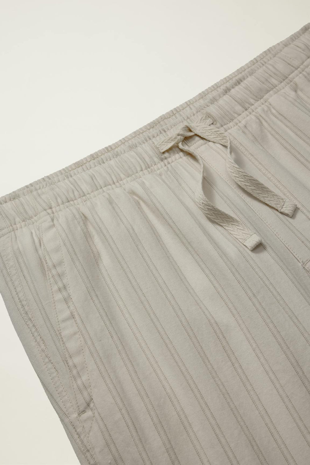 Nomad Short / Bonobos - ivory linen stripe