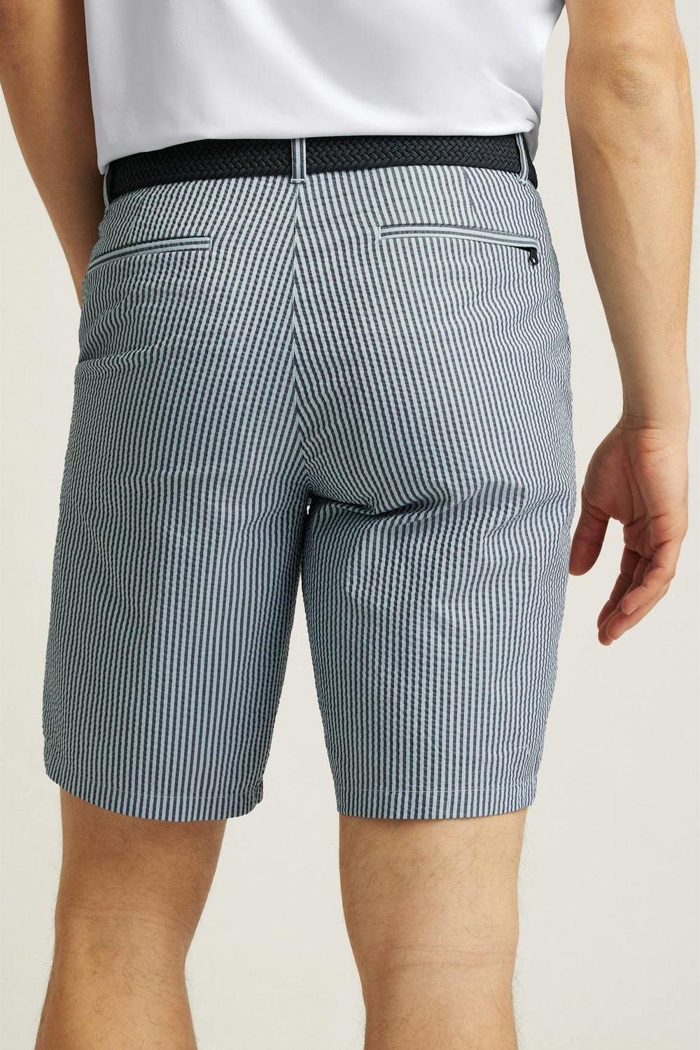Performance Seersucker Golf Short / Bonobos - bluesy stripe