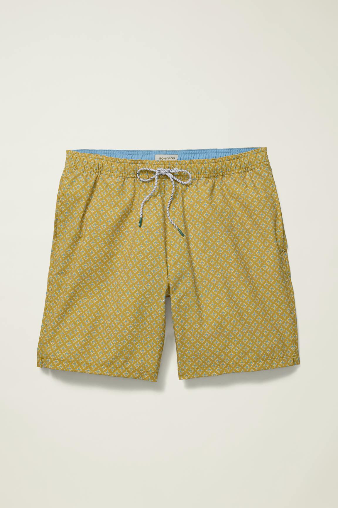 Riviera Swim Trunks / Bonobos - gold tile
