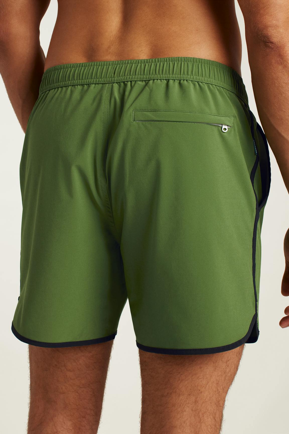 Throwback Swim Trunks / Bonobos - green toucan embroidery