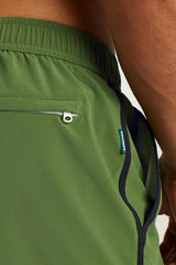 Throwback Swim Trunks / Bonobos - green toucan embroidery