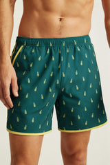 Throwback Swim Trunks / Bonobos - green pineapple party