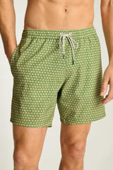 Riviera Swim Trunks / Bonobos - green daisy dazey