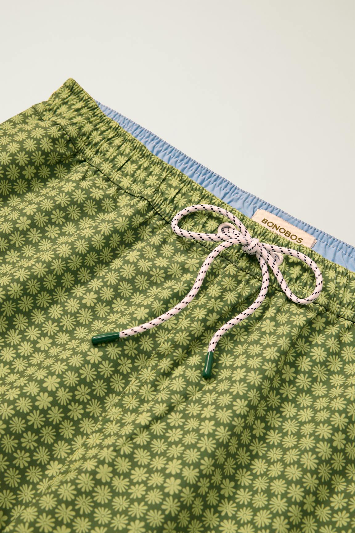 Riviera Swim Trunks / Bonobos - green daisy dazey