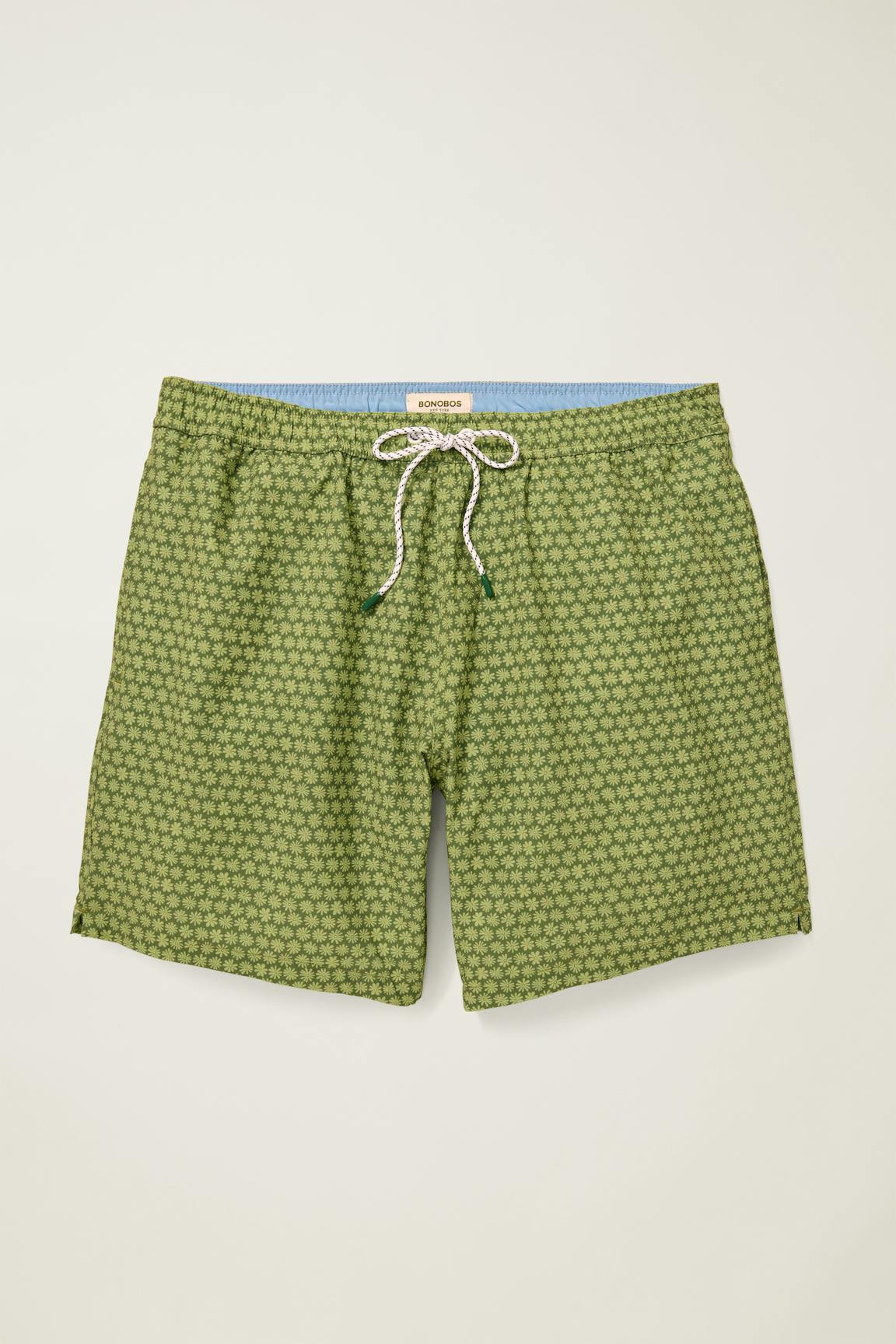 Riviera Swim Trunks / Bonobos - green daisy dazey