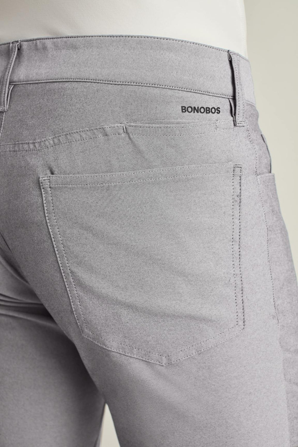 Lightweight 5-Pocket Golf Pant / Bonobos - heather charcoal