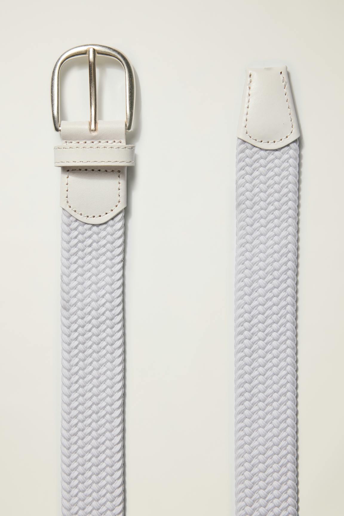 The Clubhouse Stretch Belt / Bonobos - white