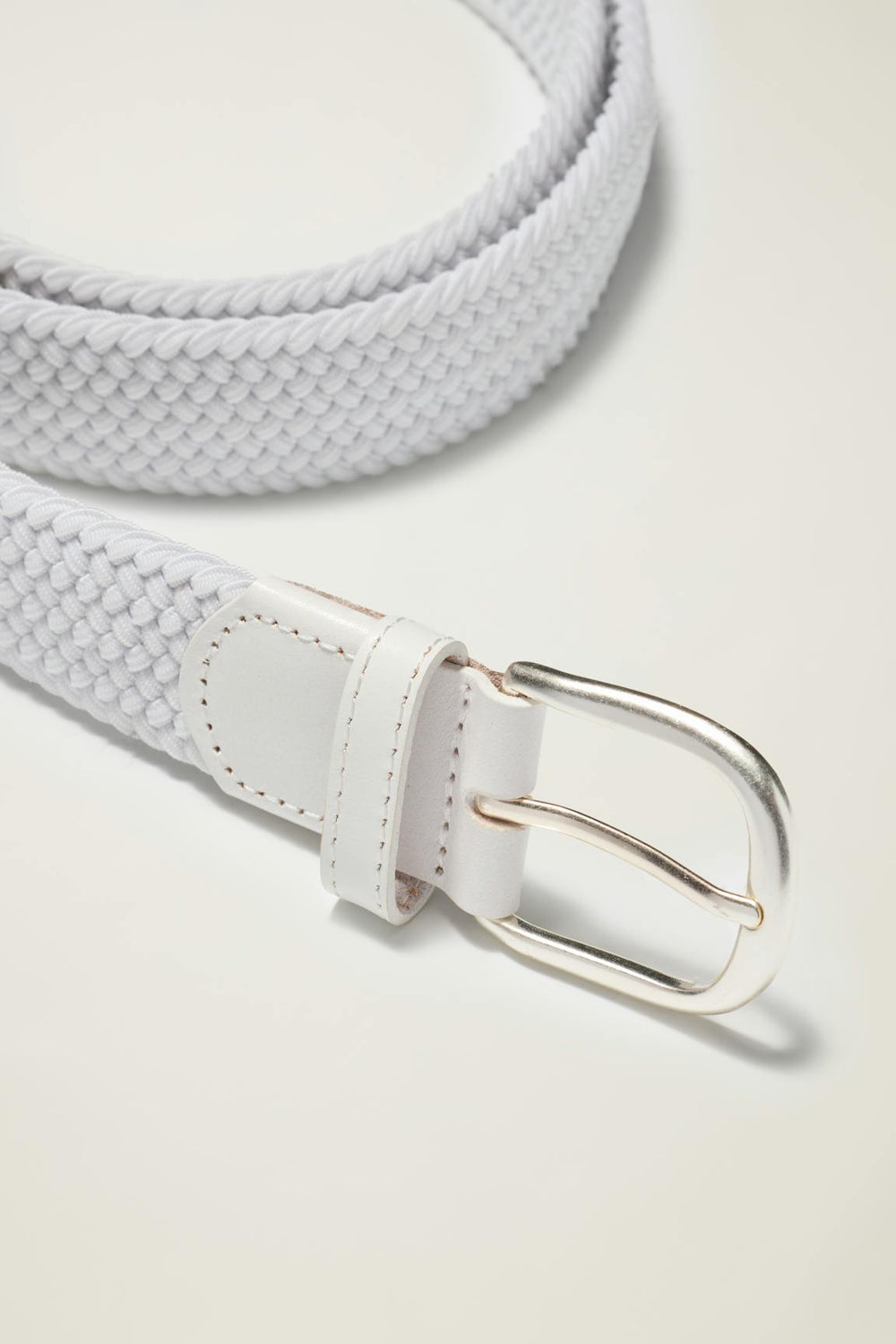 The Clubhouse Stretch Belt / Bonobos - white