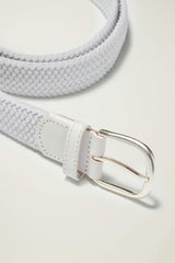 The Clubhouse Stretch Belt / Bonobos - white