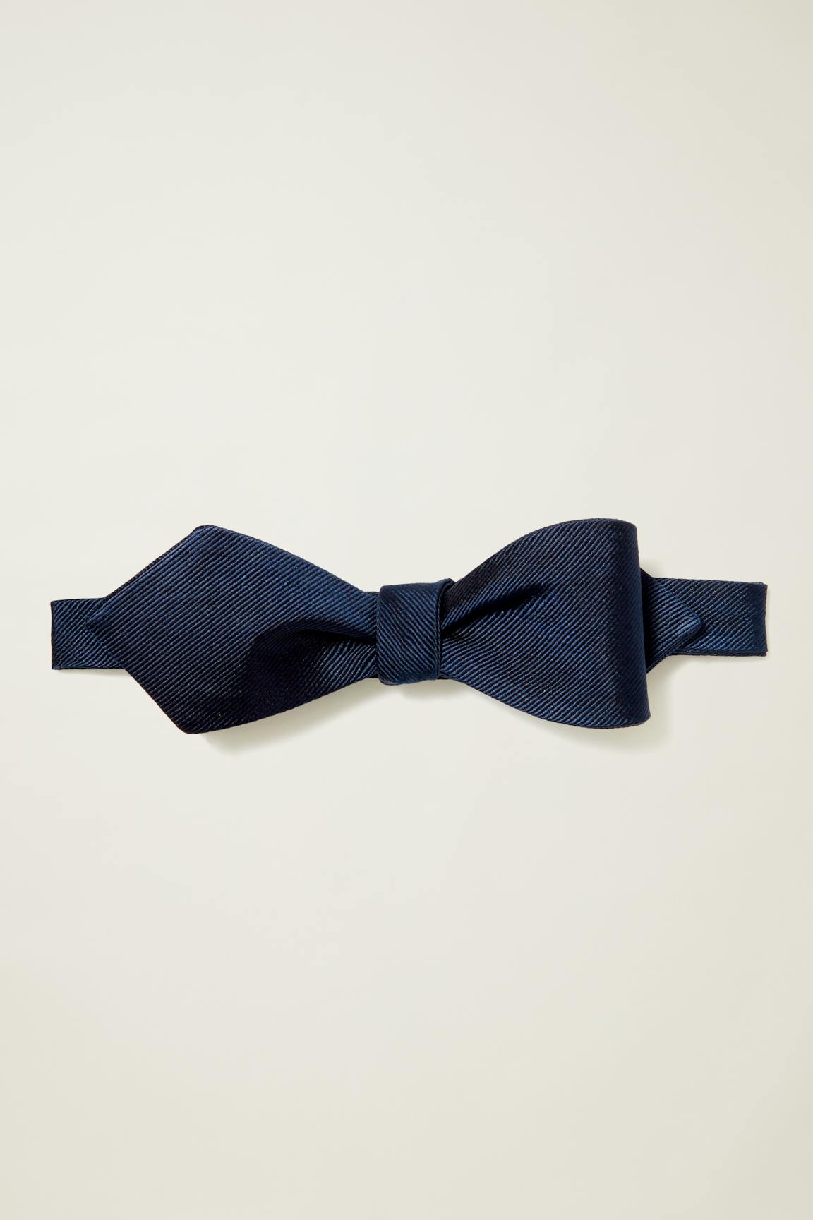 Premium Bowtie / Bonobos - navy silk