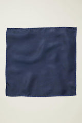 Premium Pocket Square / Bonobos - navy with blue tipping