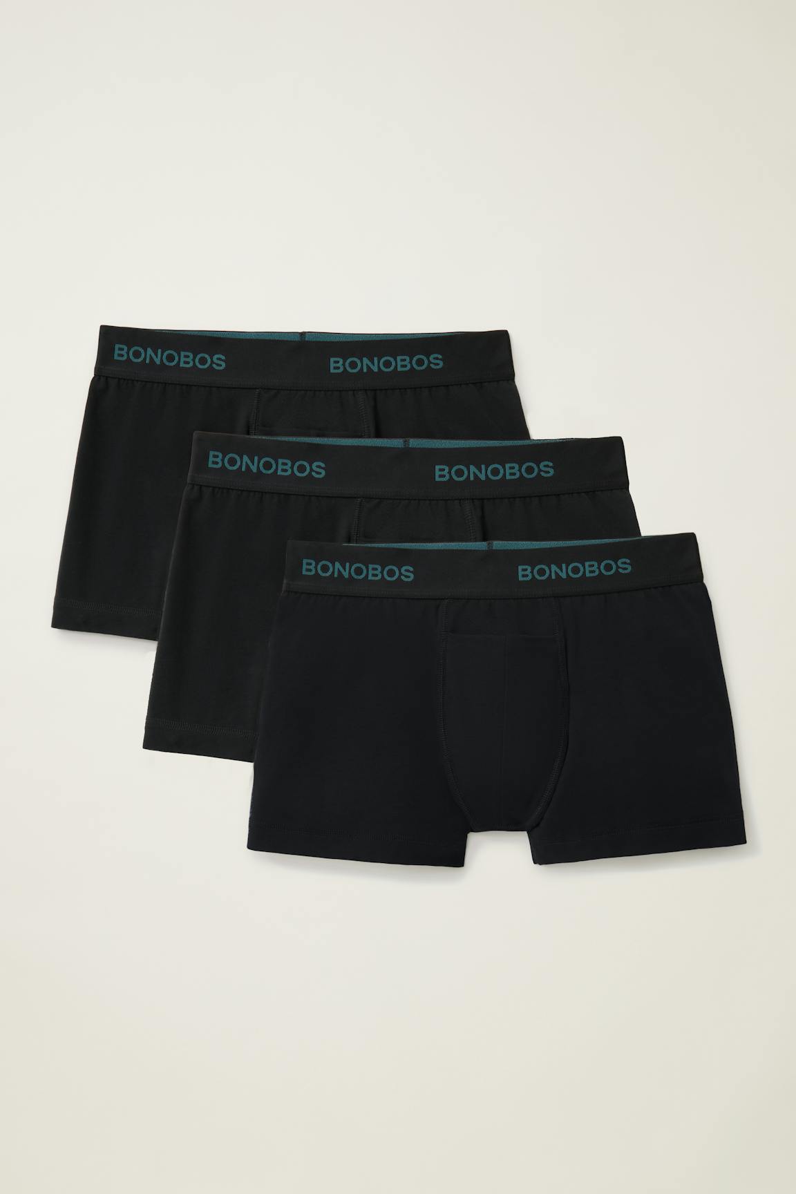 Supersoft Underwear 3-Pack / Bonobos - black