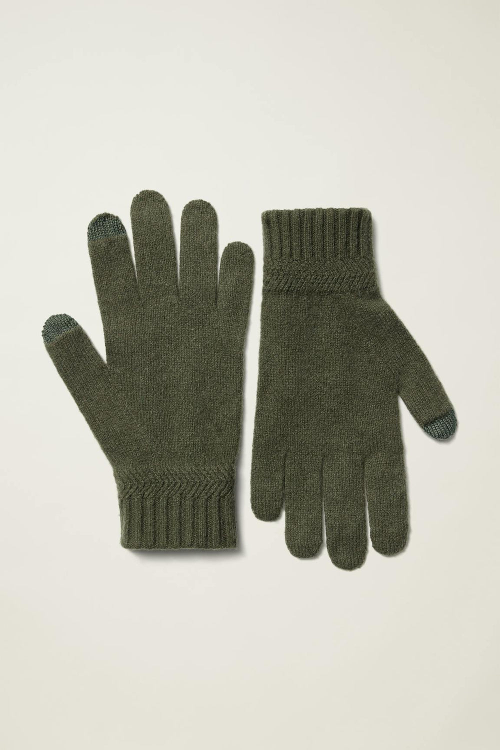 Italian Cashmere Gloves / Bonobos - dark olive green