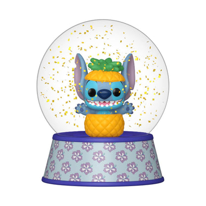 Funko Stitch in Pineapple Mini Glitter Globe
