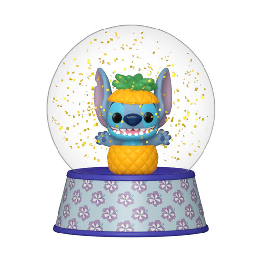 Funko Stitch in Pineapple Mini Glitter Globe