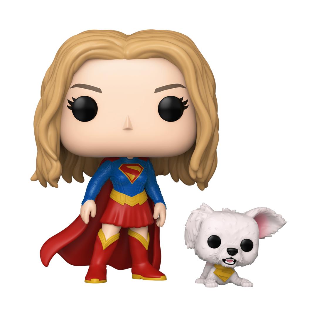 Funko Pop! & Buddy Supergirl with Puppy Krypto