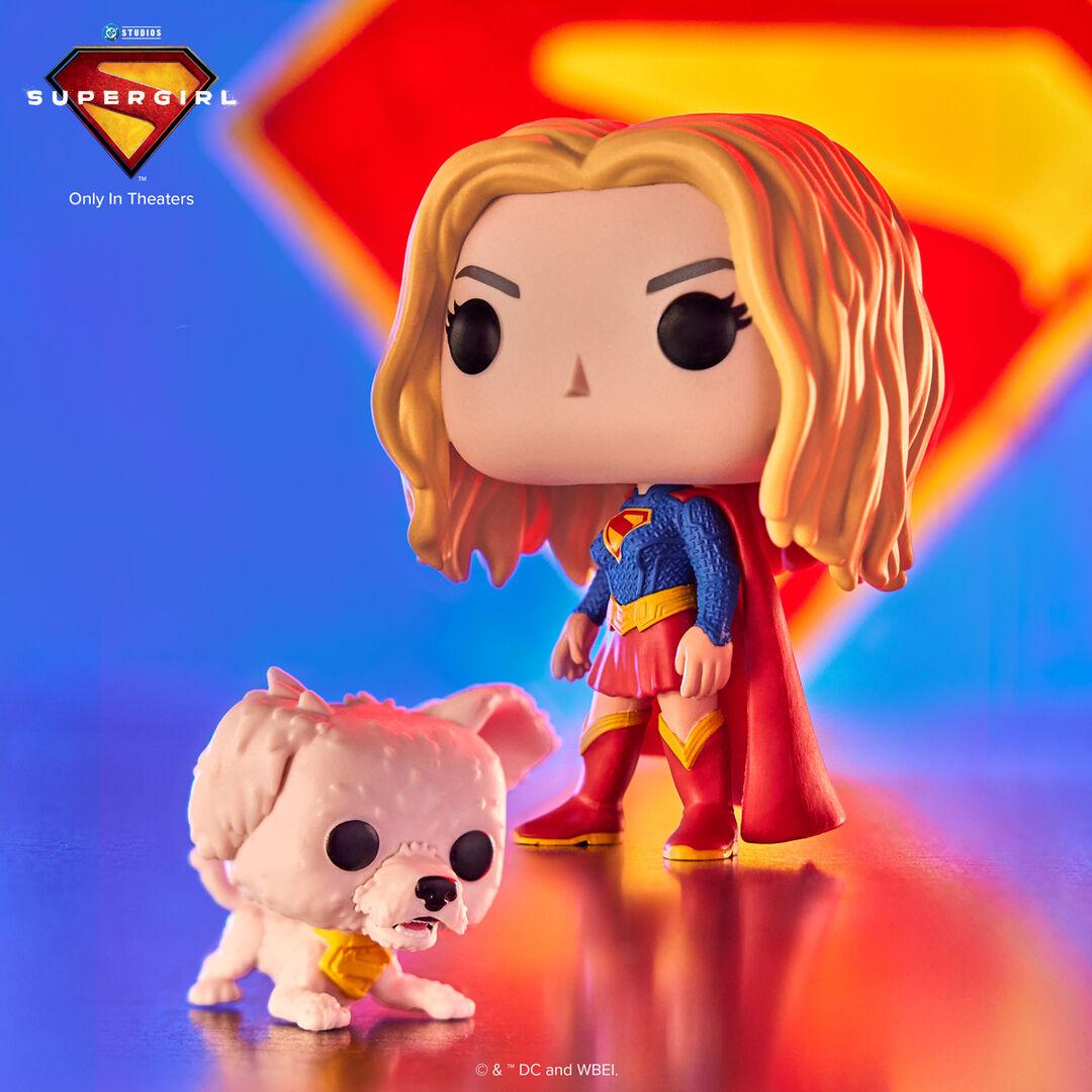 Funko Pop! & Buddy Supergirl with Puppy Krypto
