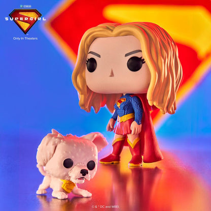 Funko Pop! & Buddy Supergirl with Puppy Krypto