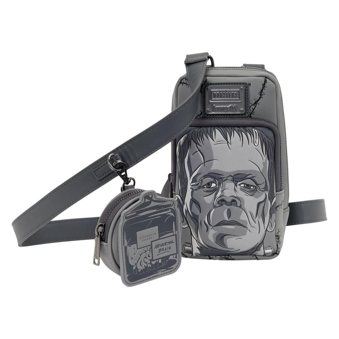 Funko Universal Monsters Frankenstein Crossbody Bag with Coin Bag | Loungefly