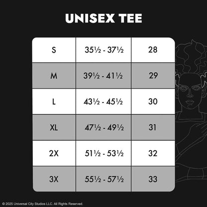 Funko Universal Monsters The Bride Of Frankenstein Unisex Tee | Loungefly