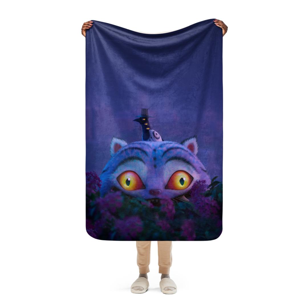 Funko KPop Demon Hunters Derpy and Sussie Sherpa Blanket  Merch Lab