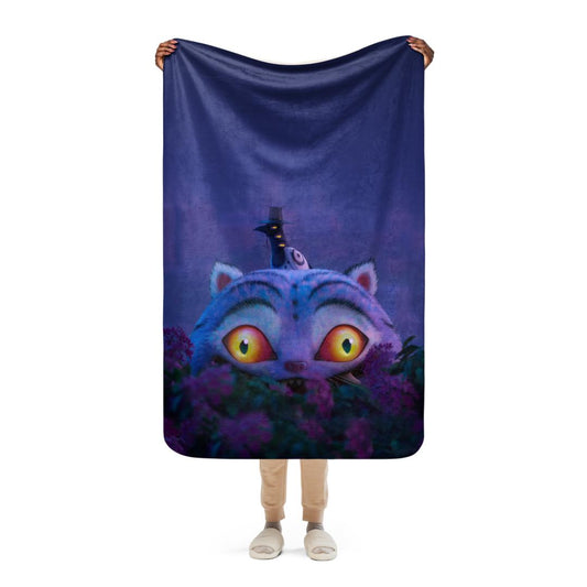 Funko KPop Demon Hunters Derpy and Sussie Sherpa Blanket  Merch Lab