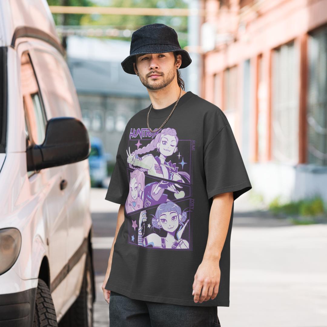Funko KPop Demon Hunters HUNTR/X Faded Tee Merch Lab
