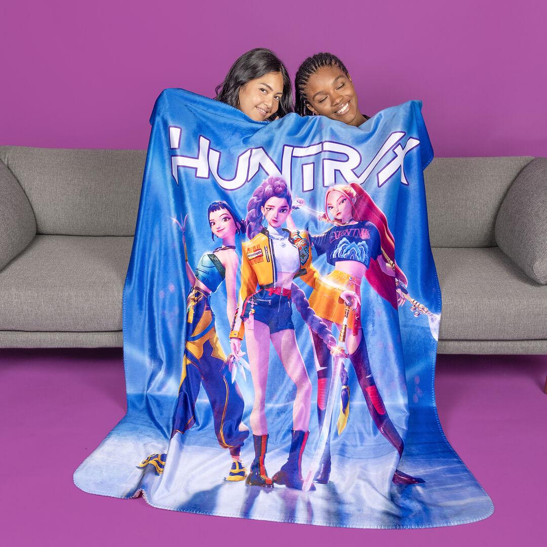 Funko KPop Demon Hunters Sherpa Blanket  Merch Lab