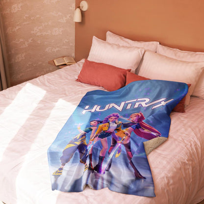 Funko KPop Demon Hunters Sherpa Blanket  Merch Lab