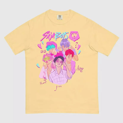 Funko KPop Demon Hunters SAJA BOYS Comfort Colors Tee  Merch Lab