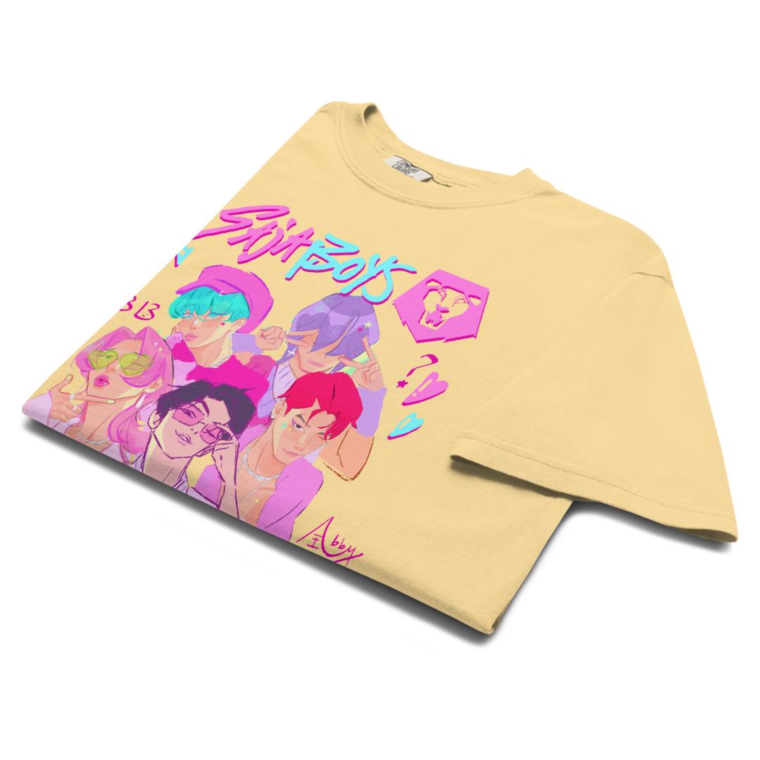 Funko KPop Demon Hunters SAJA BOYS Comfort Colors Tee  Merch Lab