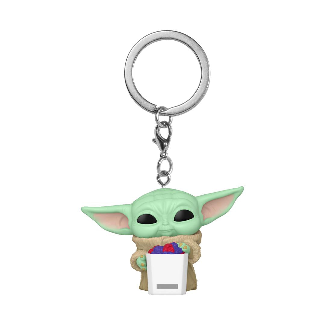 Funko Pop! Keychain Grogu with Popcorn