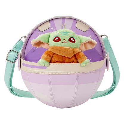 Funko The Mandalorian Grogu Figural Pod Plush Crossbody Bag | Loungefly
