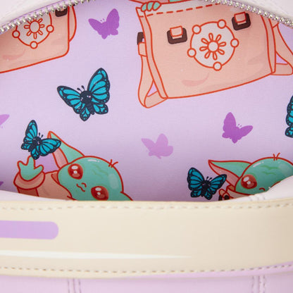 Funko The Mandalorian Grogu Figural Pod Plush Crossbody Bag | Loungefly